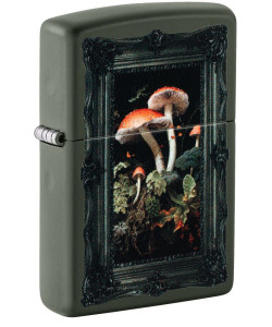 Zippo Lighter 46841 Framed Fungi Design Zippo Lighter 46841 Framed Fungi Design