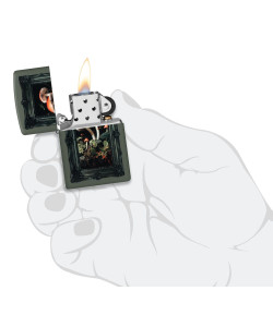 Zippo Lighter 46841 Framed Fungi Design Zippo Lighter 46841 Framed Fungi Design
