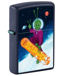 Zippo šķiltavas 46845 Alien Skateboarder Design Zippo šķiltavas 46845 Alien Skateboarder Design