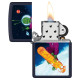 Zippo šķiltavas 46845 Alien Skateboarder Design Zippo šķiltavas 46845 Alien Skateboarder Design