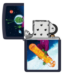Zippo šķiltavas 46845 Alien Skateboarder Design Zippo šķiltavas 46845 Alien Skateboarder Design