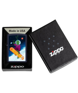 Zippo šķiltavas 46845 Alien Skateboarder Design Zippo šķiltavas 46845 Alien Skateboarder Design