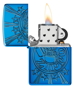 Zippo šķiltavas 46851 Armor® Zippo Starburst Design Zippo šķiltavas 46851 Armor® Zippo Starburst Design