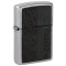 Зажигалка Zippo 46919 Black Leather Emblem
