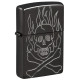 Zippo Lighter 46930 Armor® Flaming Skull Design Zippo Lighter 46930 Armor® Flaming Skull Design