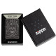 Zippo Lighter 46930 Armor® Flaming Skull Design Zippo Lighter 46930 Armor® Flaming Skull Design