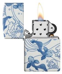 Zippo šķiltavas 46948 Koi Fish Design Zippo šķiltavas 46948 Koi Fish Design