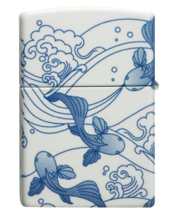 Zippo šķiltavas 46948 Koi Fish Design Zippo šķiltavas 46948 Koi Fish Design