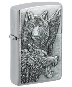 Зажигалка Zippo 46960 Wolf Pack Emblem Зажигалка Zippo 46960 Wolf Pack Emblem