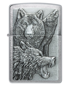 Зажигалка Zippo 46960 Wolf Pack Emblem Зажигалка Zippo 46960 Wolf Pack Emblem