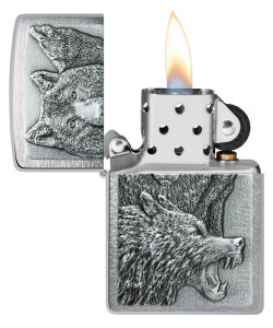 Зажигалка Zippo 46960 Wolf Pack Emblem Зажигалка Zippo 46960 Wolf Pack Emblem