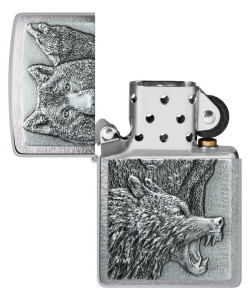 Зажигалка Zippo 46960 Wolf Pack Emblem Зажигалка Zippo 46960 Wolf Pack Emblem