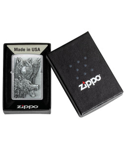 Зажигалка Zippo 46960 Wolf Pack Emblem Зажигалка Zippo 46960 Wolf Pack Emblem