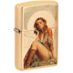 Zippo Lighter 46962 Western Pinup Design Zippo Lighter 46962 Western Pinup Design