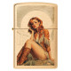 Zippo Lighter 46962 Western Pinup Design Zippo Lighter 46962 Western Pinup Design
