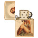 Zippo Lighter 46962 Western Pinup Design Zippo Lighter 46962 Western Pinup Design
