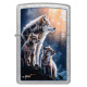 Zippo Lighter 47106 Mazzi® Wolf Design