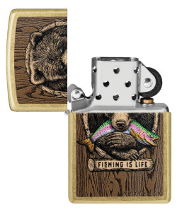 Zippo šķiltavas 47111 Rietveld® Fishing is Life Design