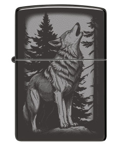 Zippo šķiltavas 47117 Howling Wolf Design Zippo šķiltavas 47117 Howling Wolf Design