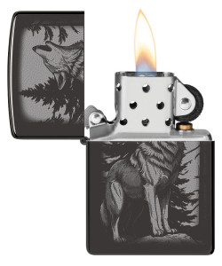 Zippo šķiltavas 47117 Howling Wolf Design Zippo šķiltavas 47117 Howling Wolf Design