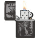 Zippo šķiltavas 47117 Howling Wolf Design Zippo šķiltavas 47117 Howling Wolf Design