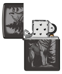 Zippo šķiltavas 47117 Howling Wolf Design Zippo šķiltavas 47117 Howling Wolf Design