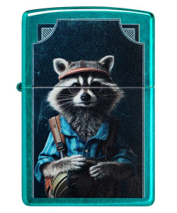 Зажигалка Zippo 47130 Refined Raccoon Design Зажигалка Zippo 47130 Refined Raccoon Design