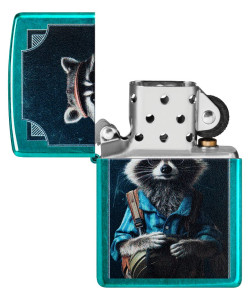 Зажигалка Zippo 47130 Refined Raccoon Design Зажигалка Zippo 47130 Refined Raccoon Design