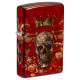 Zippo šķiltavas 47132 King Skull Design