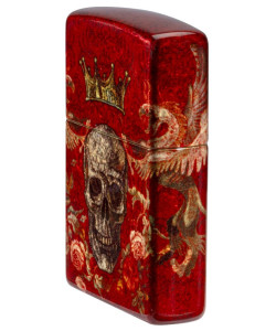 Zippo šķiltavas 47132 King Skull Design