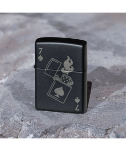 Zippo Lighter 47134 Lucky 7 Design