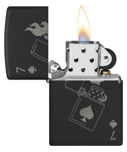 Zippo Lighter 47134 Lucky 7 Design