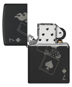 Zippo Lighter 47134 Lucky 7 Design