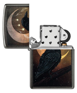 Зажигалка Zippo 47135 Raven Moon Design Зажигалка Zippo 47135 Raven Moon Design