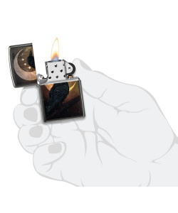 Зажигалка Zippo 47135 Raven Moon Design Зажигалка Zippo 47135 Raven Moon Design