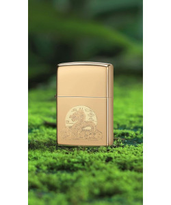 Zippo Lighter 47147 Moon Dragon Design