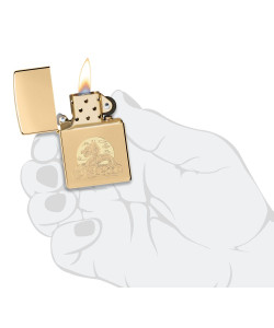 Zippo Lighter 47147 Moon Dragon Design