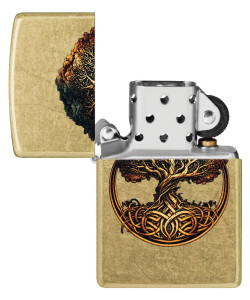 Zippo Lighter 47176 Tree of Life Design