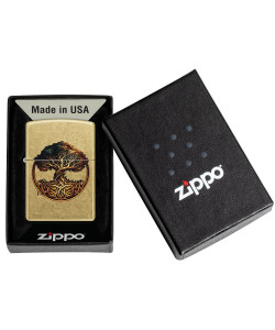 Zippo Lighter 47176 Tree of Life Design