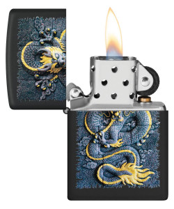 Zippo šķiltavas 47181 Stone Dragon Design