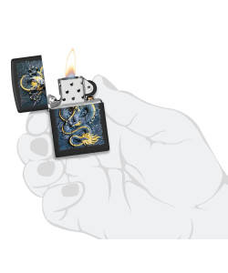 Zippo šķiltavas 47181 Stone Dragon Design