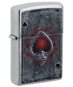 Зажигалка Zippo 47185 Antiqued Ace Design