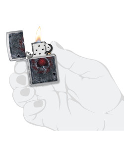 Зажигалка Zippo 47185 Antiqued Ace Design