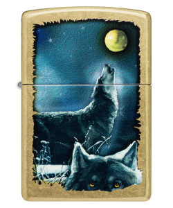 Zippo šķiltavas 47189 Wolf Song Design