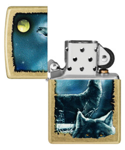 Zippo šķiltavas 47189 Wolf Song Design