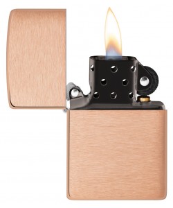 Zippo Lighter 48107 Solid Copper