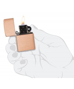 Zippo Lighter 48107 Solid Copper