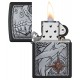 Zippo Lighter 48120 Ship Shark Emblem Design