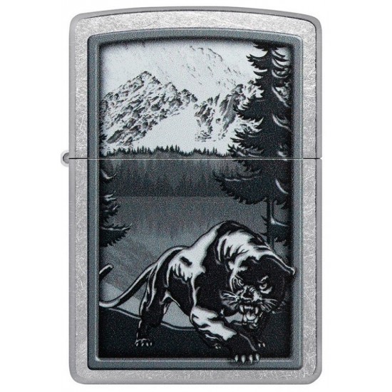 Zippo Lighter 48381 Mountain Lion Design