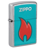 Zippo Lighter 48495 Flame Design